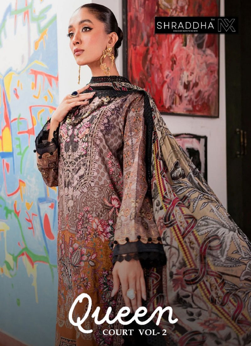 Queen Court 2 By Shraddha Designer Pakistani Suit Catalog

